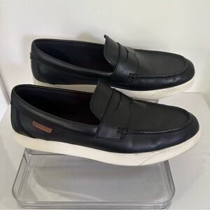 Cole Haan Nantucket Leather Penny Loafer Size 11.5 M black C33861